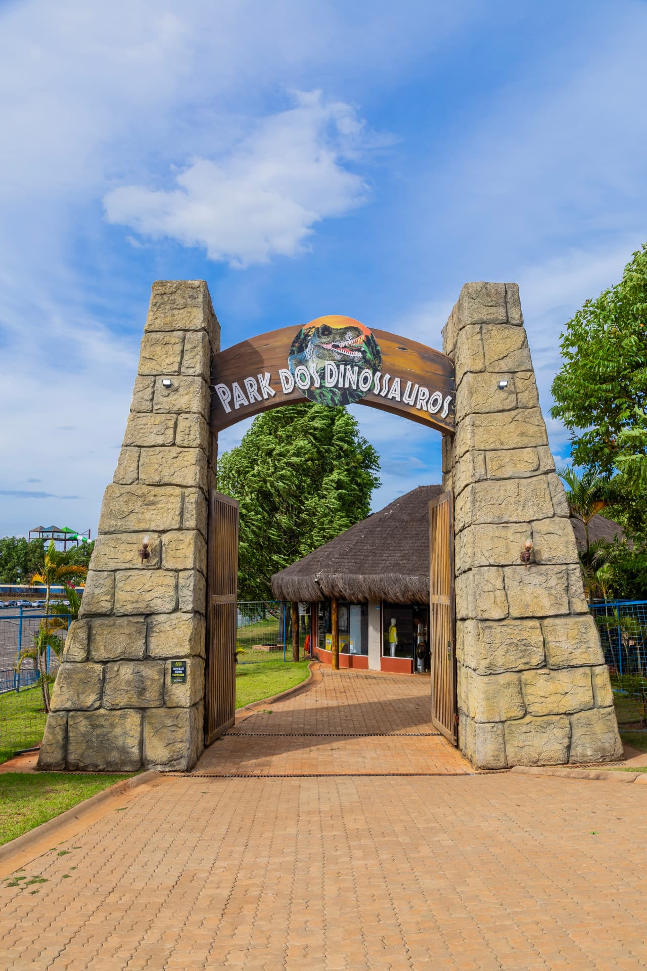 Foto real do parque: Park dos Dinossauros